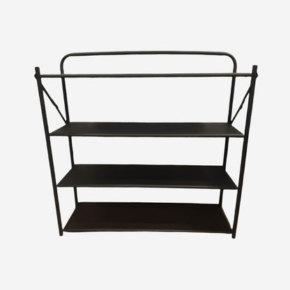 Zapatera de Hierro Reforzada de 4 Niveles