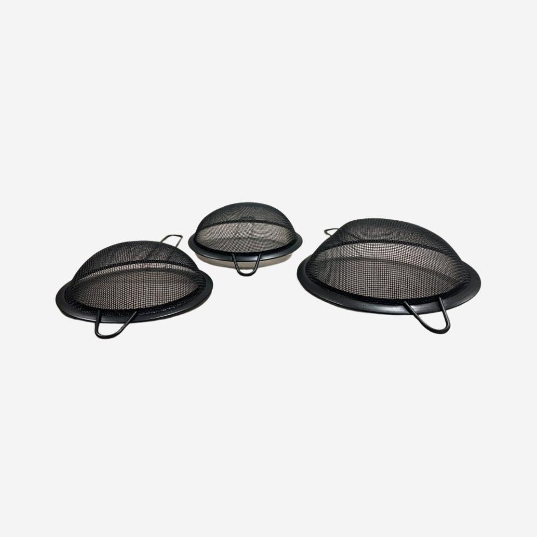 Set de 3 Coladores de Acero Inoxidable – Malla Fina Multiusos