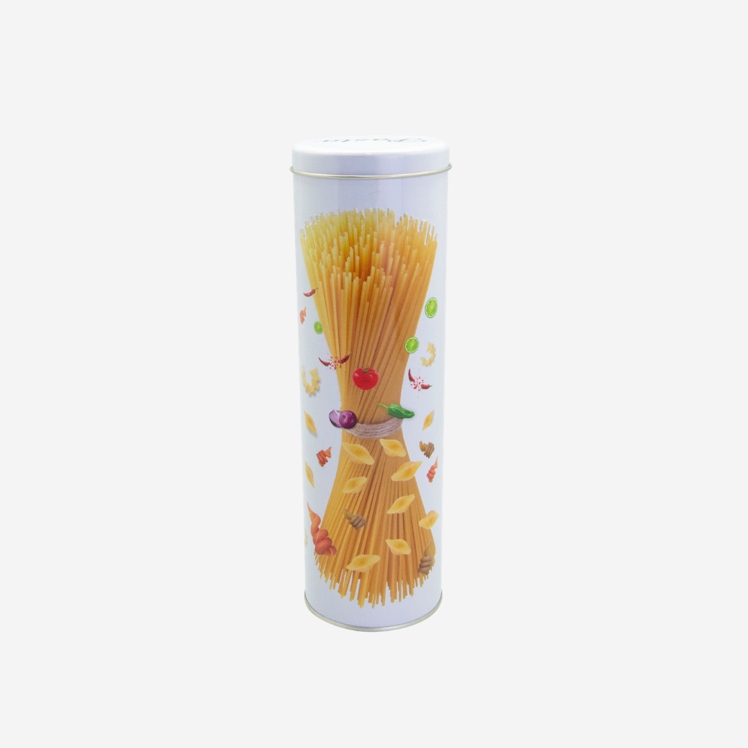 Lata con tapa para pasta