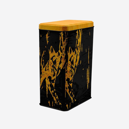 Recipiente de lata con tapa rectangular 1.5 L