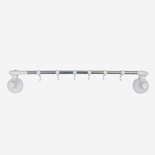 Organizador de pared extendible con 6 ganchos