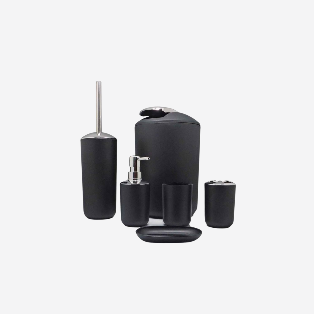 Set de accesorios baño 6 piezas