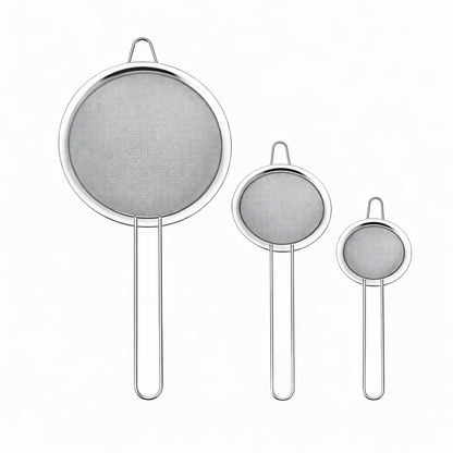 Good& Good, Juego de 3 Coladores de Acero Inoxidable
