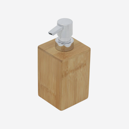 Dispensador De Jabón Baño Cocina De Bambú