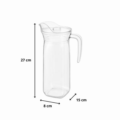 Juego de 2 Jarras de Vidrio de 1.3 Litros