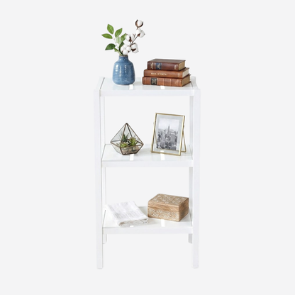 Mueble Anaquel Estante 3 Niveles Blanco, Mdf