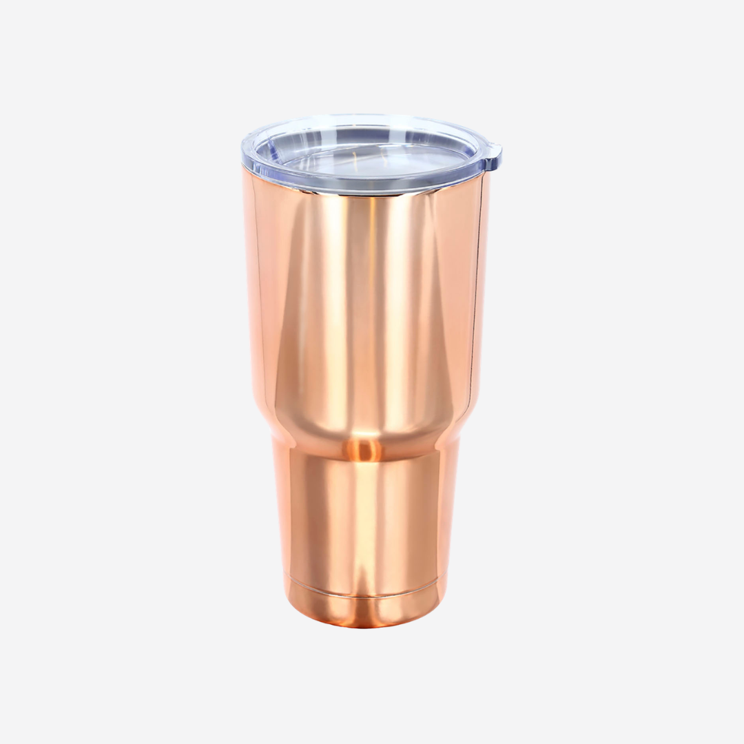 Vaso Termo Térmico de Acero Inoxidable Cobrizo / Rose Gold