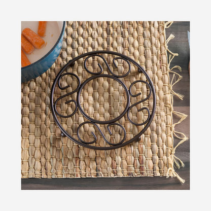 Porta Caliente Acabado Bronce