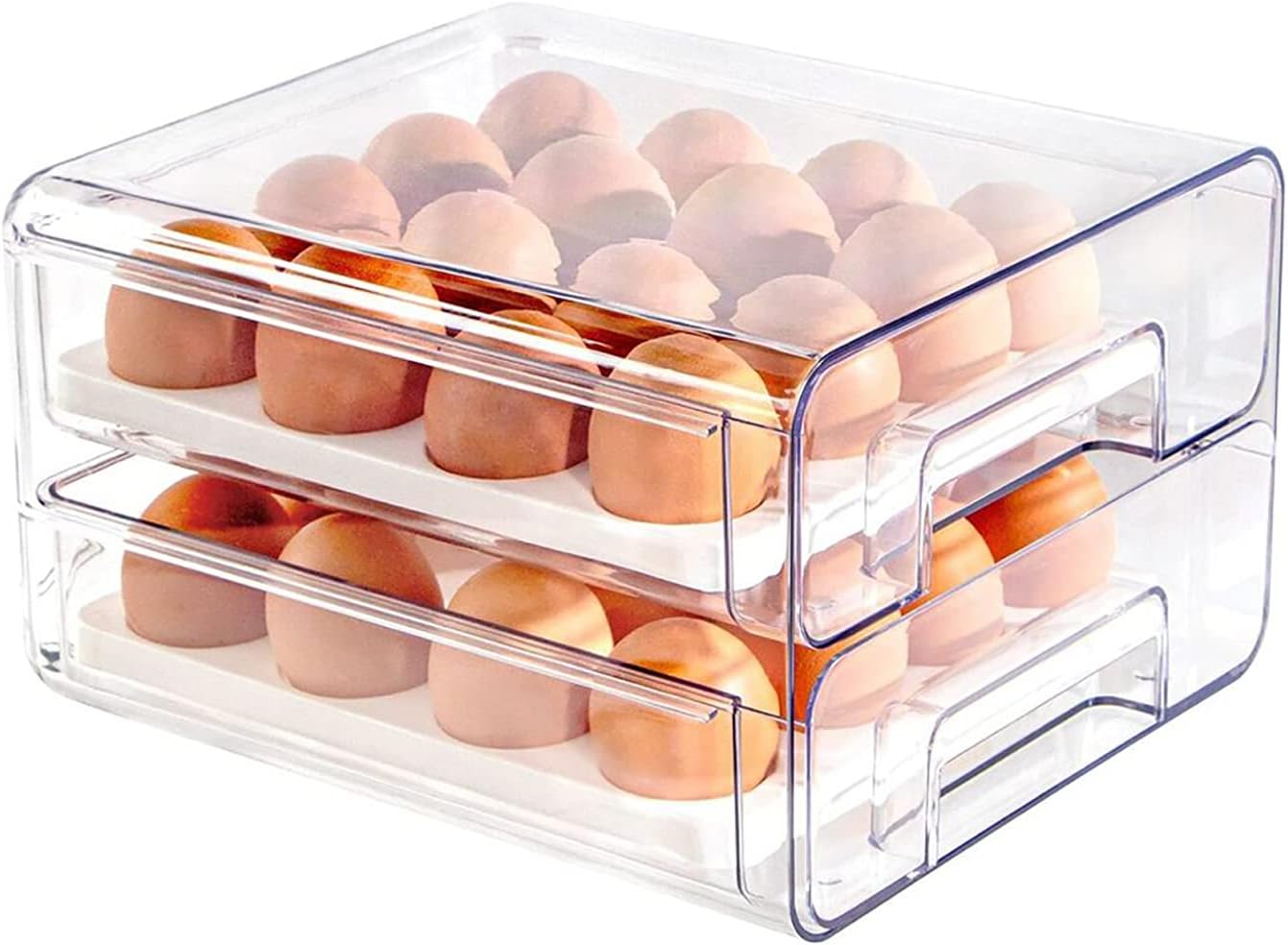 Organizador de 2 niveles para 32 huevos