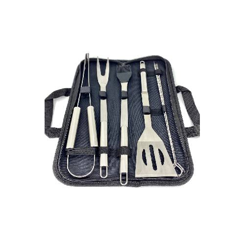 Juego de utensilios para asador 8 piezas más estuche