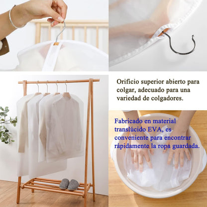 Set de 3 piezas Cubre Traje con Zipper