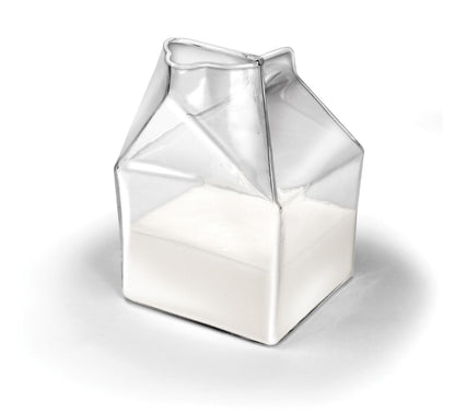 Recipiente para leche en forma de Tetrapack 250 ml