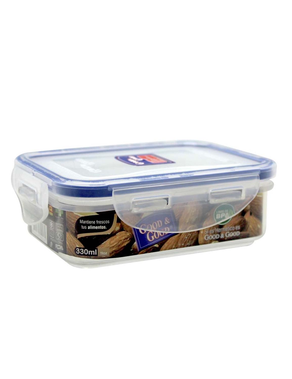 Recipiente con tapa hermética 330 ml