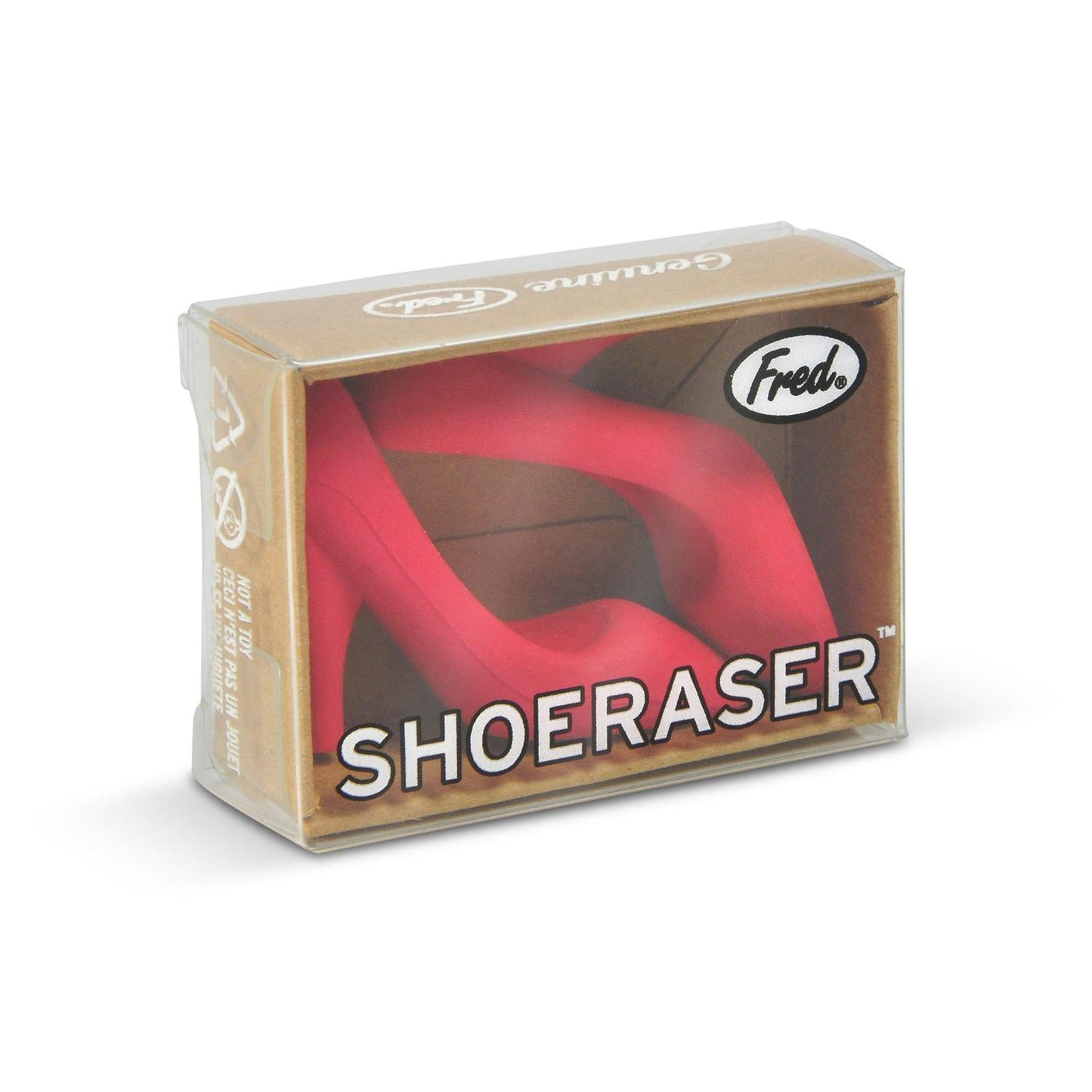 Gomas Shoeraser Rojo 2 pzas
