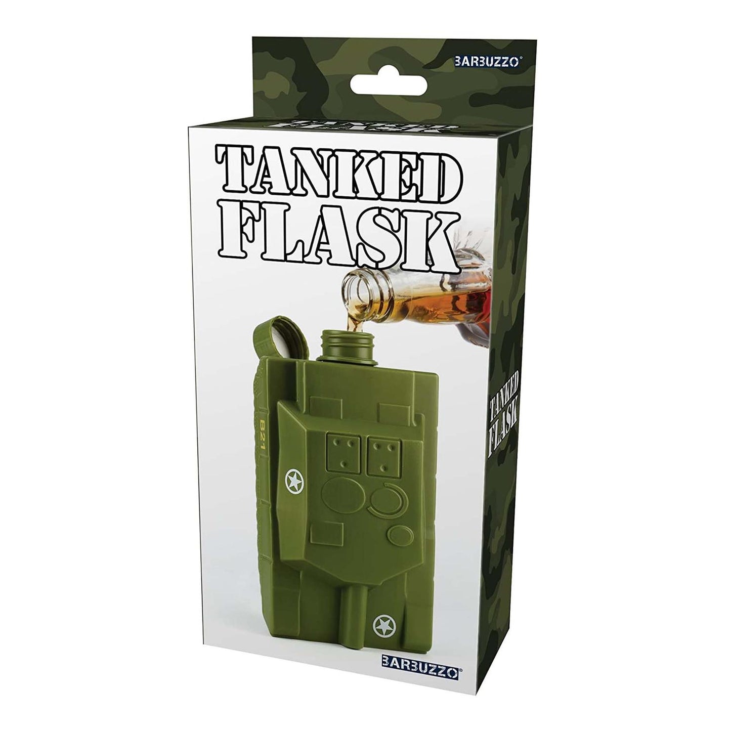 Ánfora Tanked Flask Verde 470ml Barbuzzo