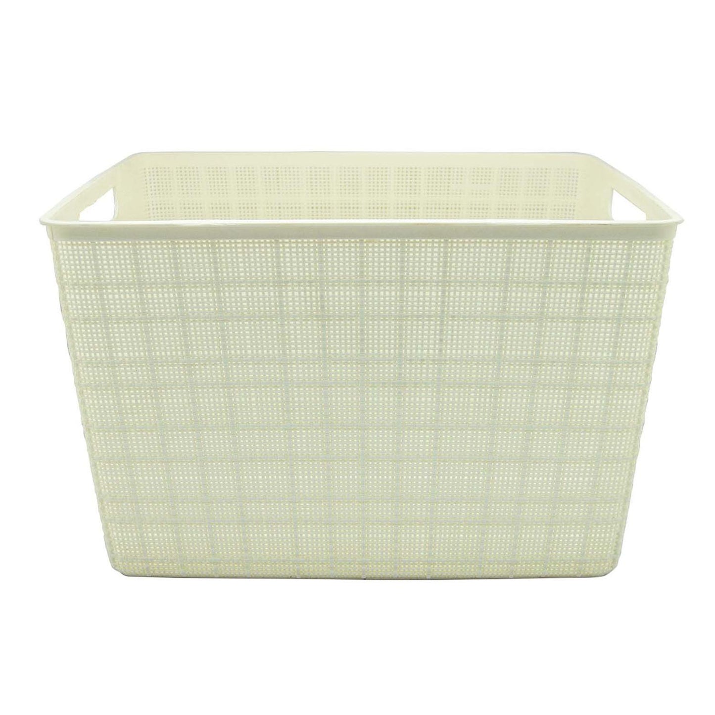 Caja de plástico con asas laterales 30 x 26 x 22 cm
