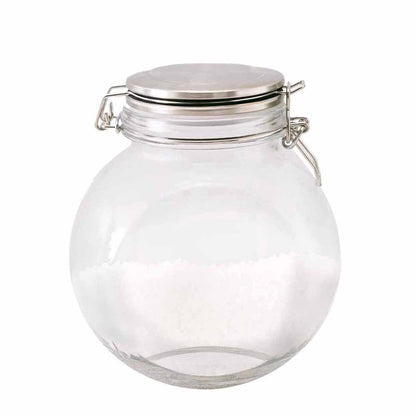 Recipiente de vidrio con tapa hermética de clip 1.6 L