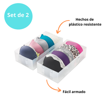 Set de 2 piezas de Organizadores para Brasieres