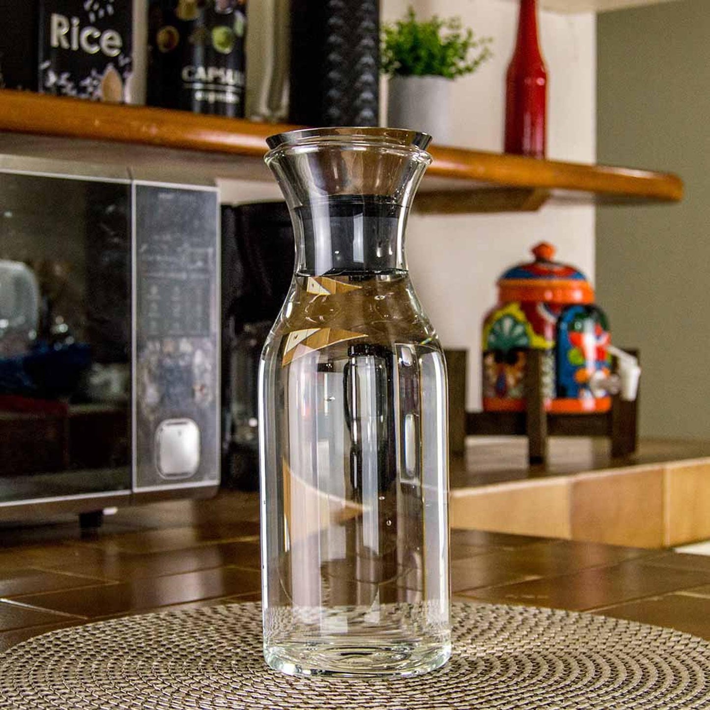Jarra de vidrio con tapa 1.5 L