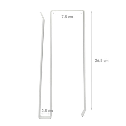 Soporte colgador de porta rollos para alacenas