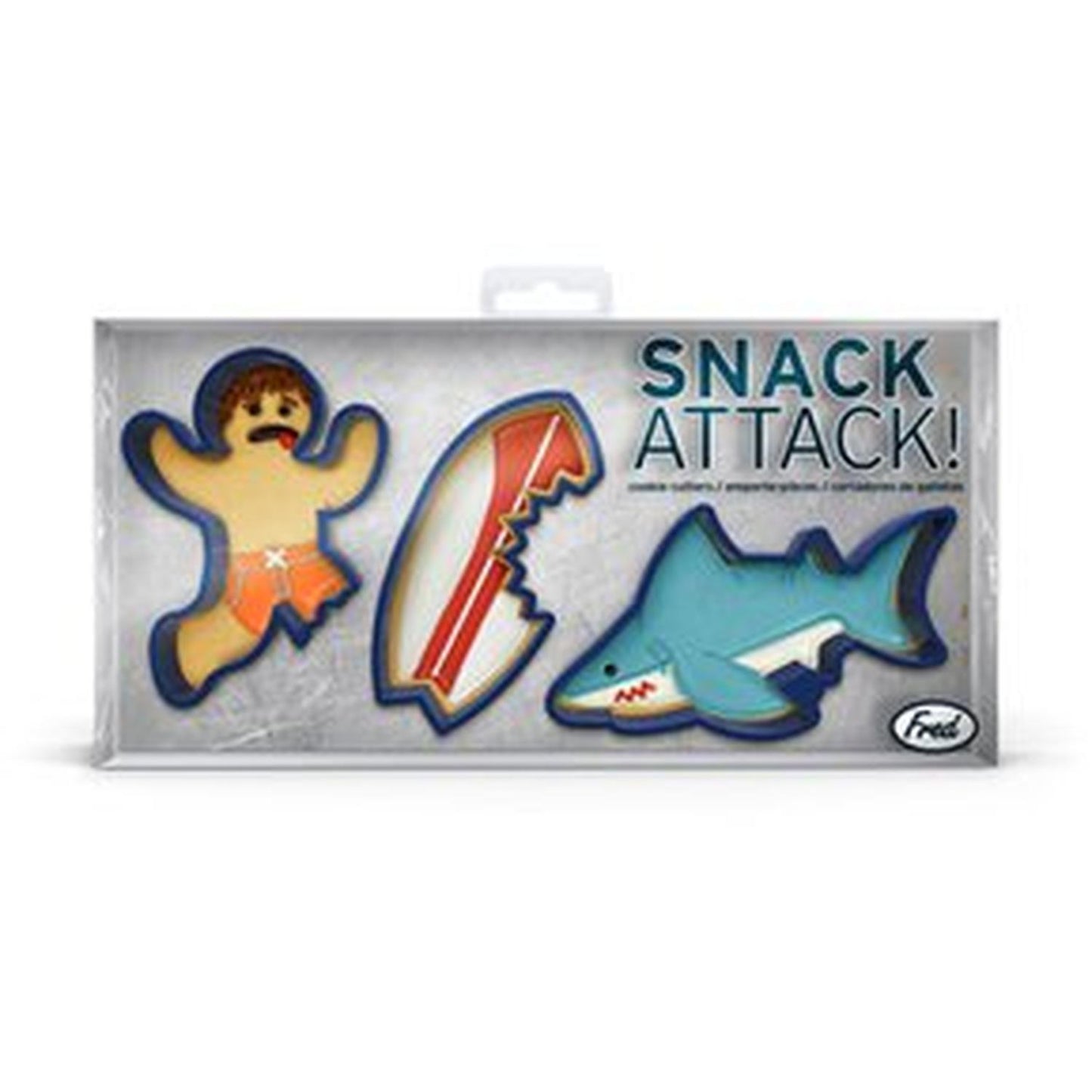 Cortadores de galletas "Snack Attack"