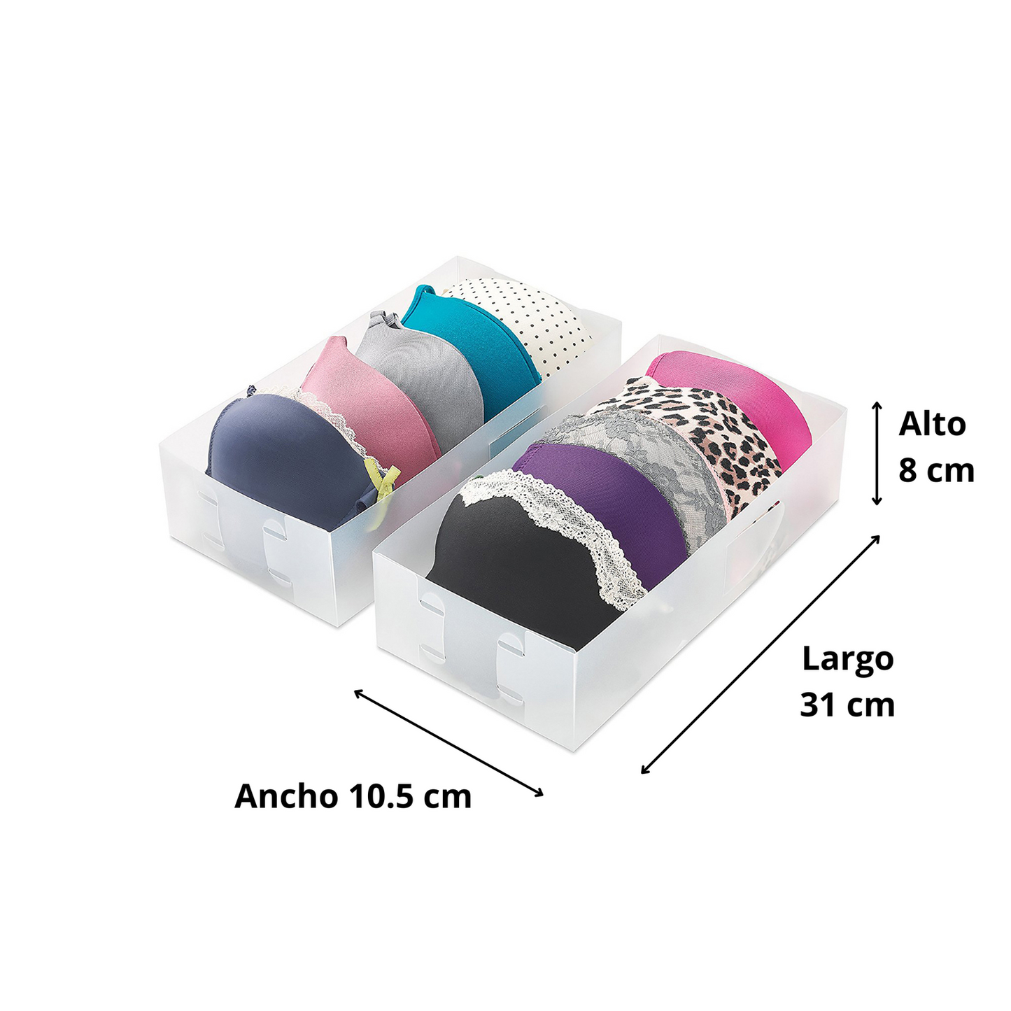 Set de 2 piezas de Organizadores para Brasieres
