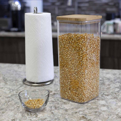 Recipiente con tapa hermética de bambú 3 L